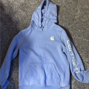 Carhartt Purple Hoodie with Logo